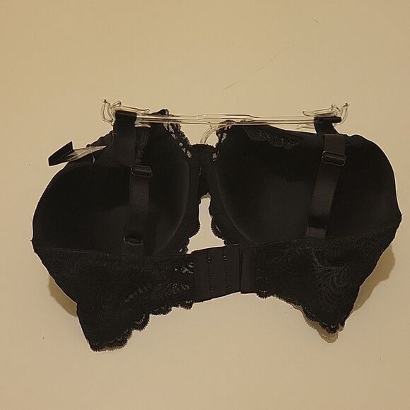 NEW 38DDD 38F PARAMOUR BLACK SOFT LACE CUP UNDERWIRE SUPPORT BRA NWT - Picture 6 of 7